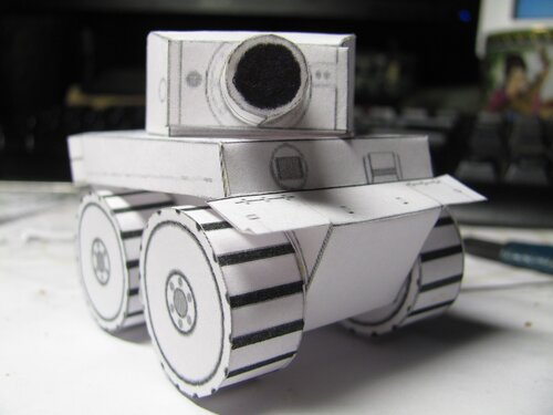 С гусеницами