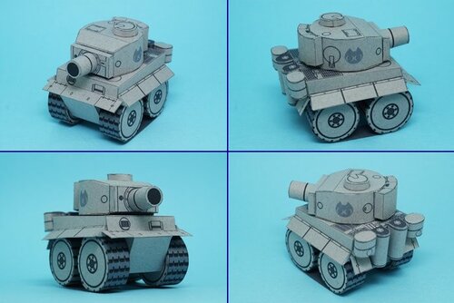 Моделька тигра - оригинал