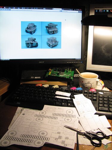 Начал вырезать